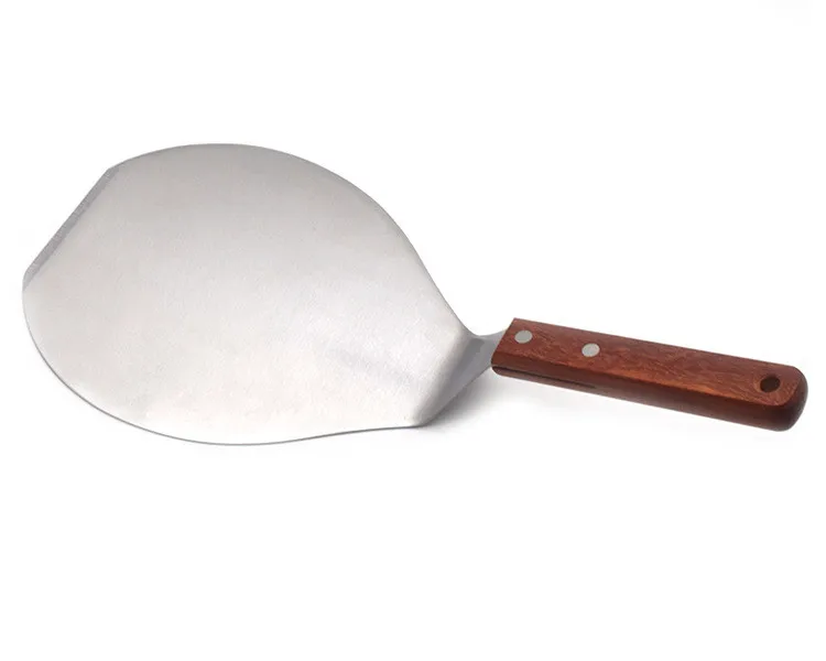 Алюминиевая Лопата для пиццы с деревянной ручкой, лопата для торта, инструменты для выпечки, нож для сыра, инструмент для подъема, лопатка Черпак для пиццы