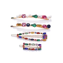 Модное с кристаллами, стразами заколка для длинных волос женские заколки для волос Свадебная заколка для волос украшение для волос аксессуары