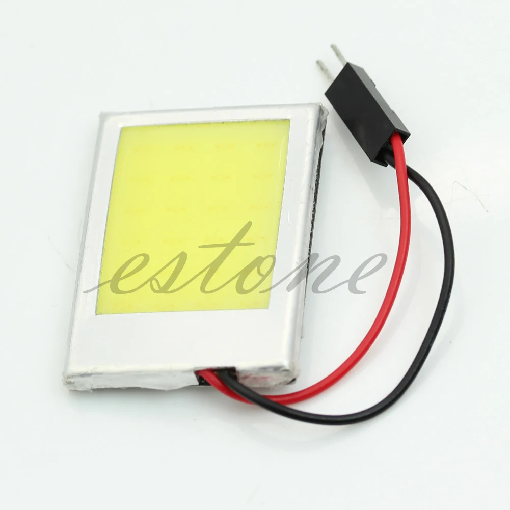 2020 Новый 6W T10 DC 12V COB светодиодный светильник алюминиевый купол Festoon автомобильный