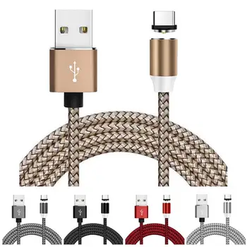 

Micro Magnetic USB Fast Charger Cable For Samsung Type C For Iphone Usb Kabel Fast Charging Oplader Microusb Kabel For Android