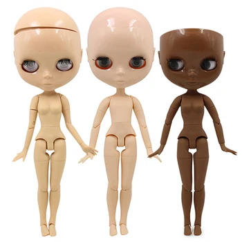 factory blyth doll joint body bjd toy without makeup shiny face for cutom doll DIY 1