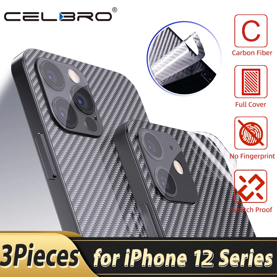 Carbon Sticker For Iphone 12 Pro Max Back Screen Protector For Iphone 11 12pro Max Iphone12 Mini Skin Film Easyskinz Protection Phone Screen Protectors Aliexpress