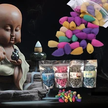 Аромат для ароматерапии натуральные ароматы башня и розы 50 шт./пакет курильница для благовоний ароматом лаванды 43405 Ладан горелки Расслабляющая терапия