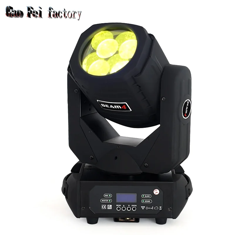 Super Beam 4X25W Led Moving Head Beam Light Bar Effect Led Stage Lighting Cree Led Lamp Super Bright Projector Dj Disco Lights afbeelding
