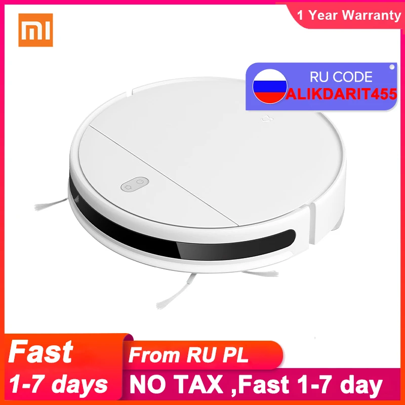 XIAOMI MIJIA Mi Robot Vacuum Mop Essential G1 Sweeping Mopping Cleaner for Home Automatic