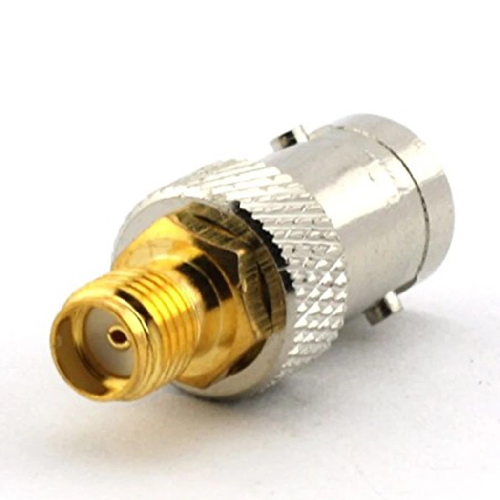 BNC Female To SMA Female Plug Adaptor UHF-F SMA-M Radio Antenna Coax Connector Uses For Radio Scanner