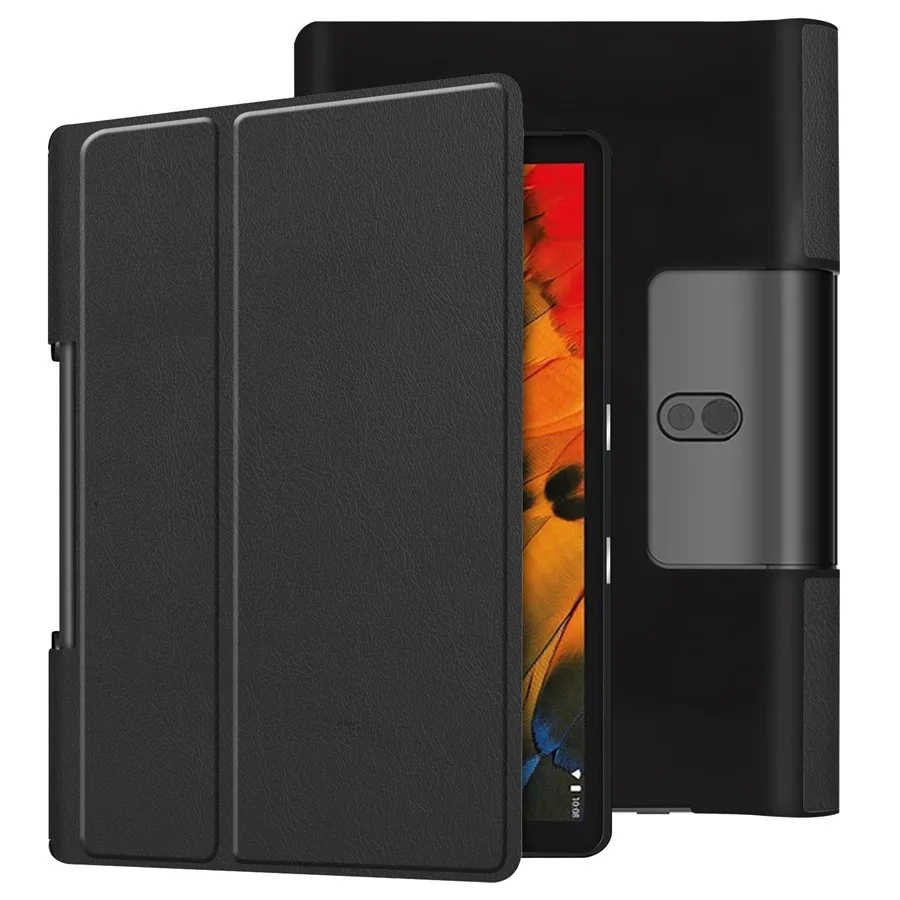 Тонкий Магнитный чехол из искусственной кожи для lenovo Yoga Smart Tab YT-X705F 2019 умный 5 10 1