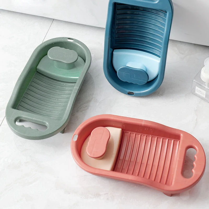 

Washing mini washboard Cleaning socks underwear washboard household student dormitory laundry tub Tool Bathroom Accessories