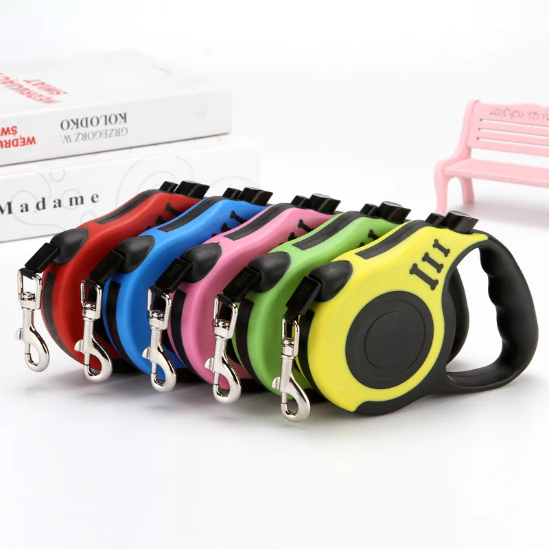 Pet Leash Automatic Retractable Tractor Dog Chain Cat 3 M / 5 Small and Medium-sized Supplies | Дом и сад