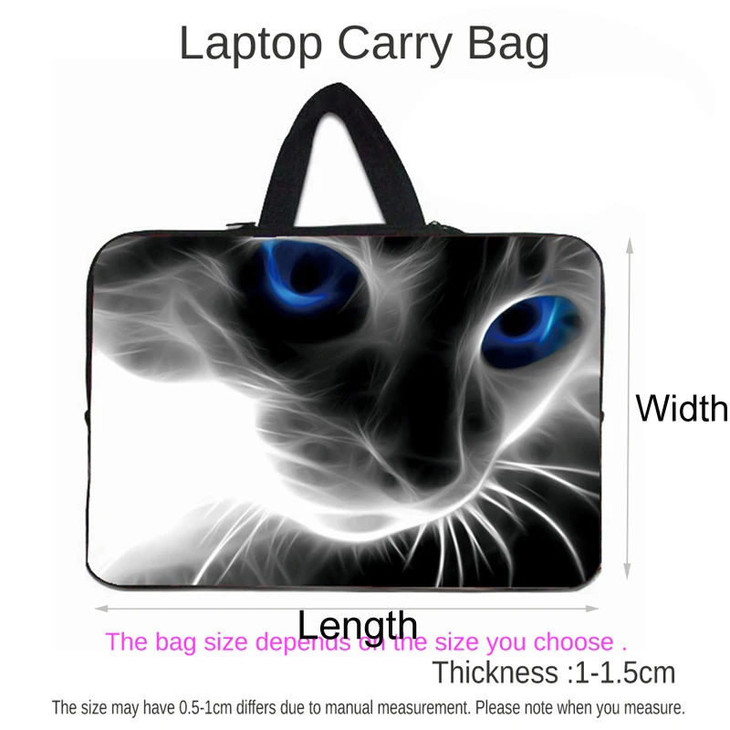 Bolsa de Transporte para Laptop Estojo à Prova Waterproof em Nee Chrocom Alça para Notebook de 10 12 14 16 17 2023 11.6 - Imagem 4