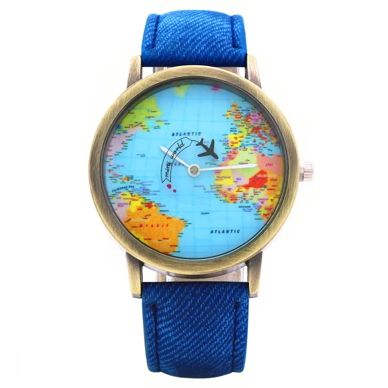 

To Chart Airplane Watch Men And Women Cowboy Belt Quartz Watch AliExpress Hot Selling Wechat Business Hot Selling