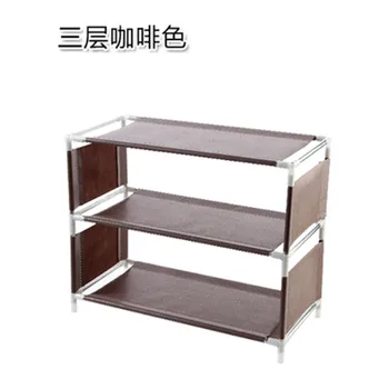 

New 3-5 Layers Non-woven Shoe Rack Living Room Fabric Dustproof Cabinet Organizer Holder DIY Foldable Stand Shoes Shelf