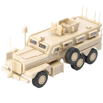

1/72 6X6 For Apple interface Protection Vehicle Anti-Ambush Vehicle Rubber-Free Assembly Model Gifts for Boys and Girls
