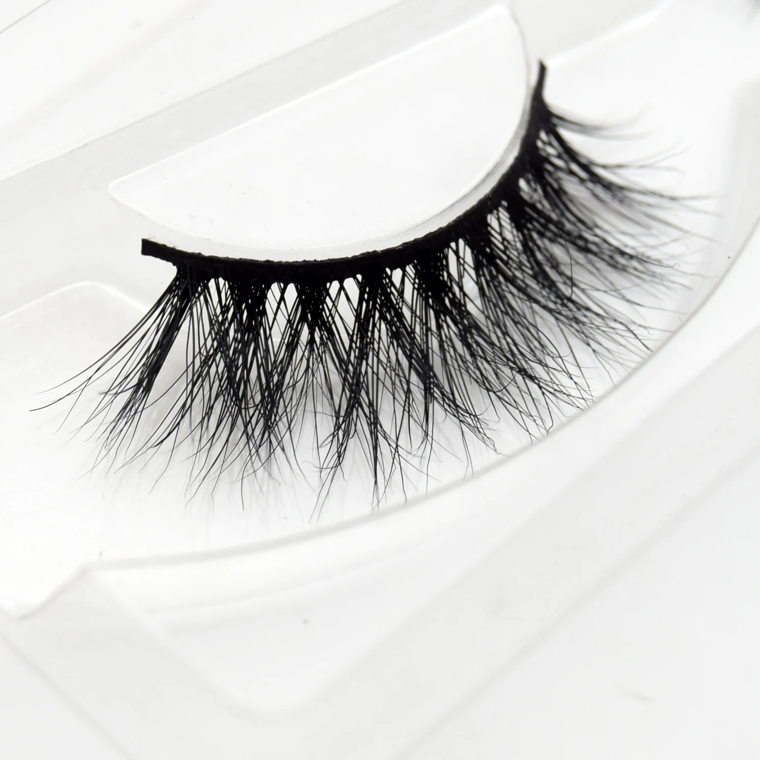 

Visofree 3D Mink Eyelashes 100% Cruelty free Wispy Cross Lashes Fluffy Sexy Soft Makeup Cilios Handmade False Eye lashes M06