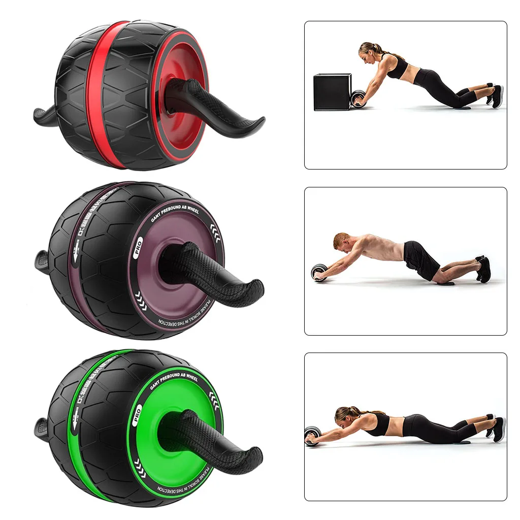 Ab Abdominal Exercise Wheel Fitness Strength Stomach Training Roller Ab Abdominal Exercise Wheel Fitness Strength Stomach Training Roller