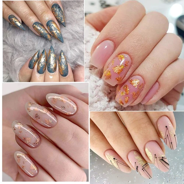 Feuille de cuivre Imitation or argent 3g, paillettes scintillantes, feuille  de flocons artisanale brillante pour dorure, décoration Nail Art à faire  soi-même - AliExpress