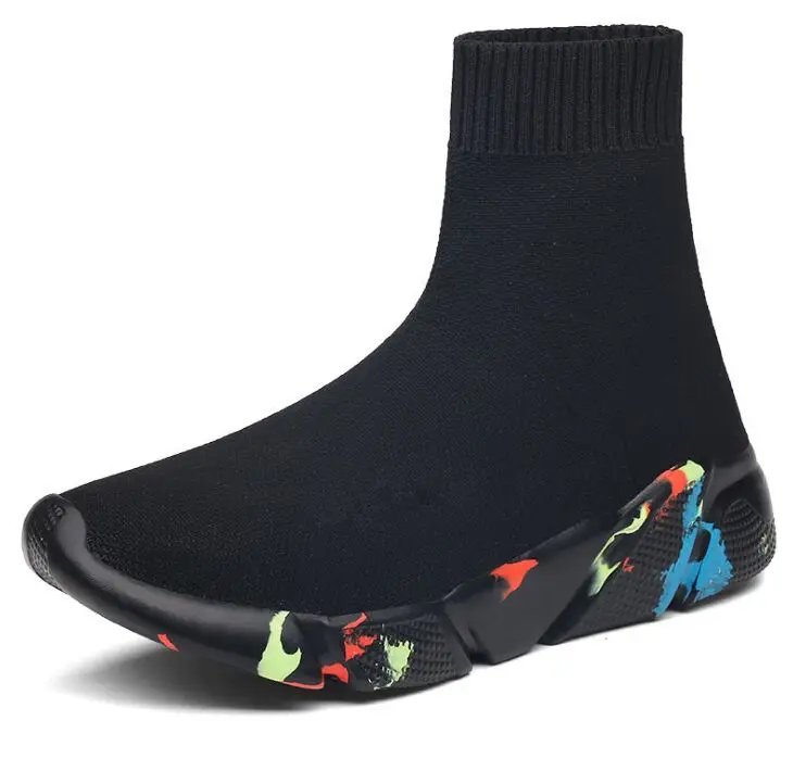 Color Повседневные сетчатые дышащие спортивные кроссовки; Chaussure Femme; женская обувь на плоской платформе; zapatos mujer; женские кроссовки; большие размеры - Цвет: Color