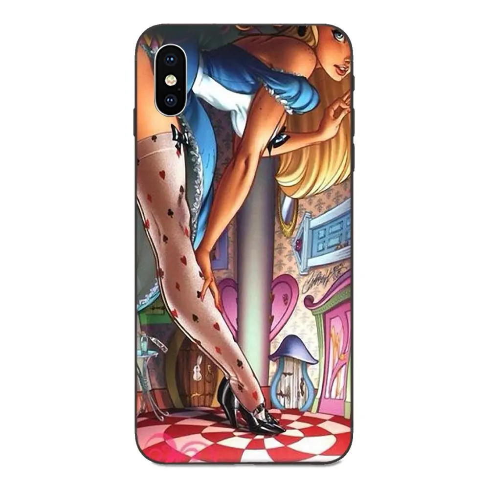 Чехол для телефона с рисунком Алиса в стране чудес Ариэль жасмин Xiaomi mi x Max Note 2 2S 3 S