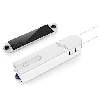 

Smart Diy Motorized Chain Roller Blinds Shade Shutter Drive Motor Powered By Solar Panel and Charger App Control Us Plug