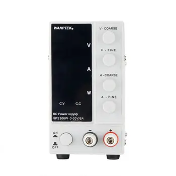 

NPS306W/605W/3010W/1203W Mini Switching Regulated Adjustable DC Power Supply with power display 30V/6A/60V/10A 0.1V/0.01A/0.01W