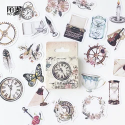 46 Pcs Vintage Goethic Sticker Diy Decoration Diary Bullet Journal Scrapbooking Planner Craft Label Stickers Kawaii Stationery