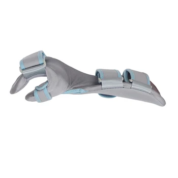 

Finger Soft Corrector Resting Fracture Functional Sticker Adjustable Grey Rehabilitation Fixed Hand Wrist Splint Immobilizer