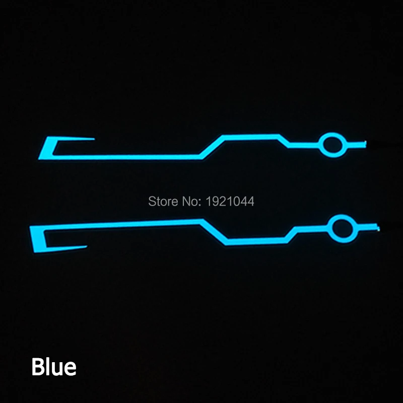 blue Горячая Распродажа светодиодный мотоциклетный шлем крутой мотоцикл шлем полоска свет безопасный сигнал для езды мотоциклетный шлем DIY украшения - Цвет: blue