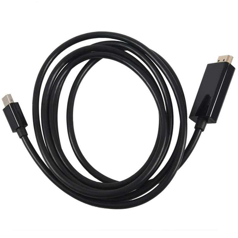 HFES 1 8 m Mini display port DP Male to HDMI кабель адаптер для Macbook Air Pro | Электроника