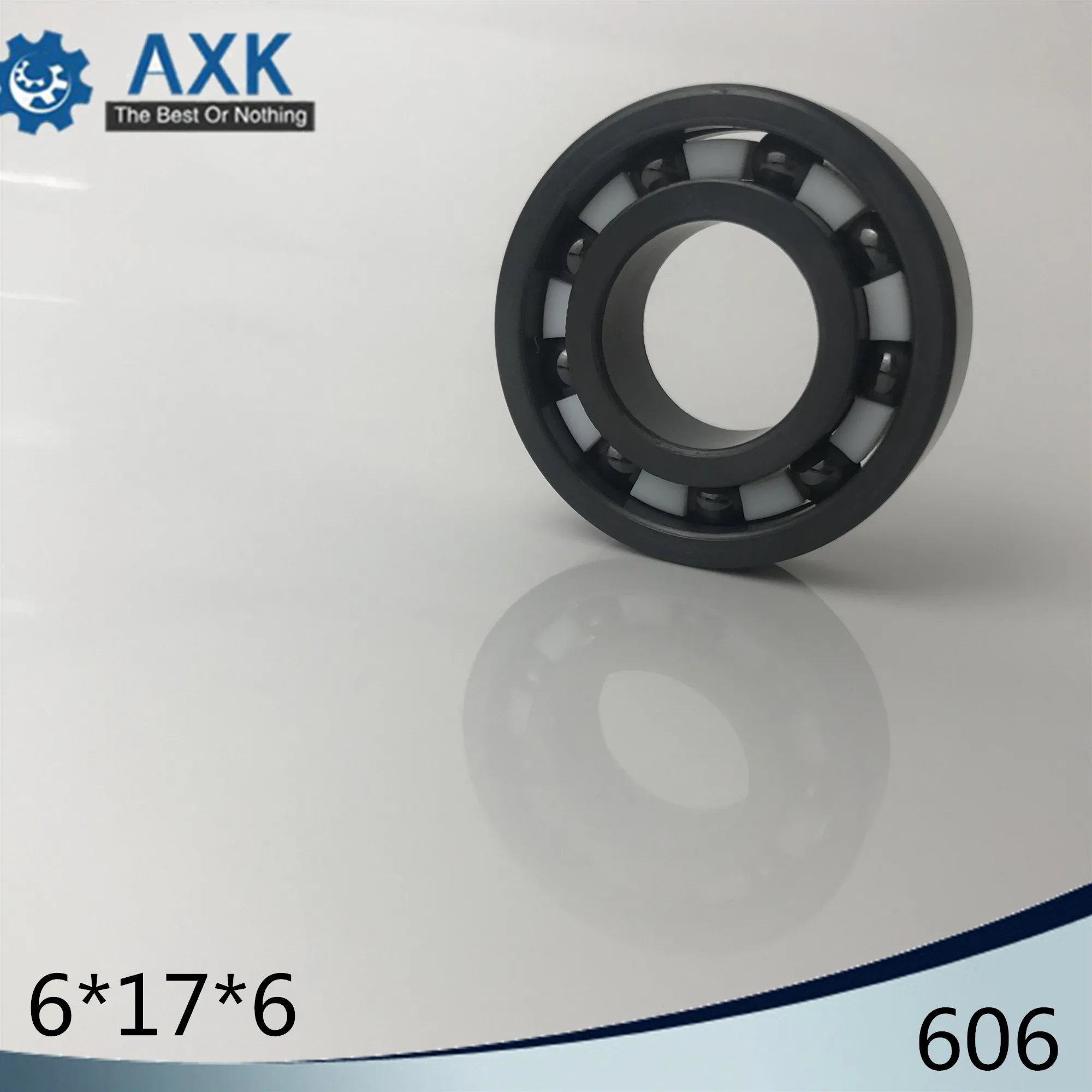 606 Full Ceramic Bearing ( 1 PC ) 6*17*6 mm Si3N4 Material 606CE All Silicon Nitride Ceramic Ball Bearings