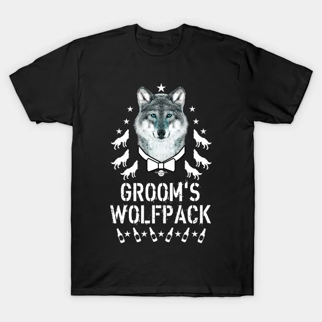 Wolf GROOM Wolfpack Bachelor Party Beer 