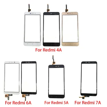 

10Pcs/Lot, Touch Screen For Xiaomi Redmi 4A 4X 5A 6A 7A Touchscreen Digitizer Panel Front Glass Lens Sensor Replacement