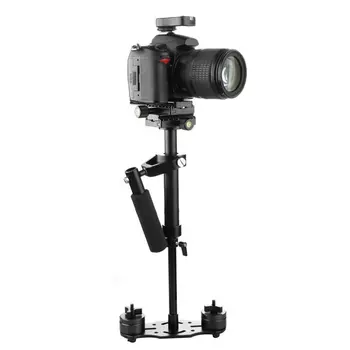

Portable Gradienter Handheld Stabilizer Aluminum Alloy Steadycam Retractable Stabilizer for DSLR Camera DV Camcorder