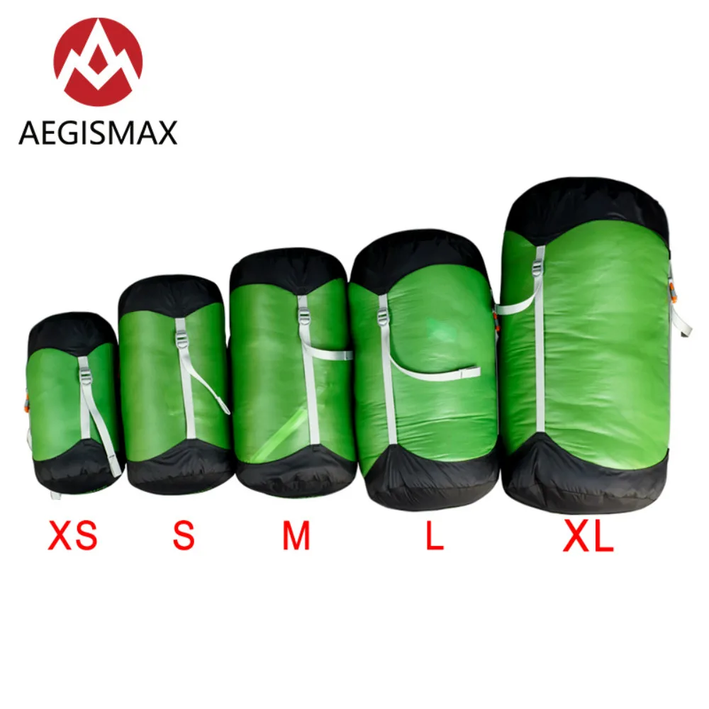 

AEGISMAX Outdoor Sleeping Bag Pack Waterproof Compression Stuff Sack Lightweight Storage Bag For Camping Travel Drifting Hiking