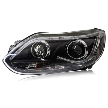 

Car Styling for Ford Focus Headlights 2012-2014 LED Headlight DRL Hid Head Lamp Angel Eye Bi Xenon Beam h7 xenon Accessories