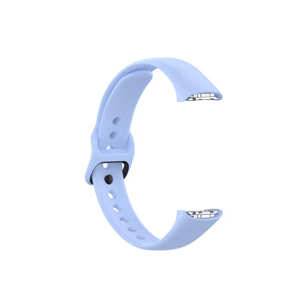 Light blue Силиконовые спортивные часы ремешок на запястье ремешок для samsung Galaxy Fit SM-R370 SM R370 Смарт браслет Ремешки для наручных часов аксессуары - Цвет: Light blue