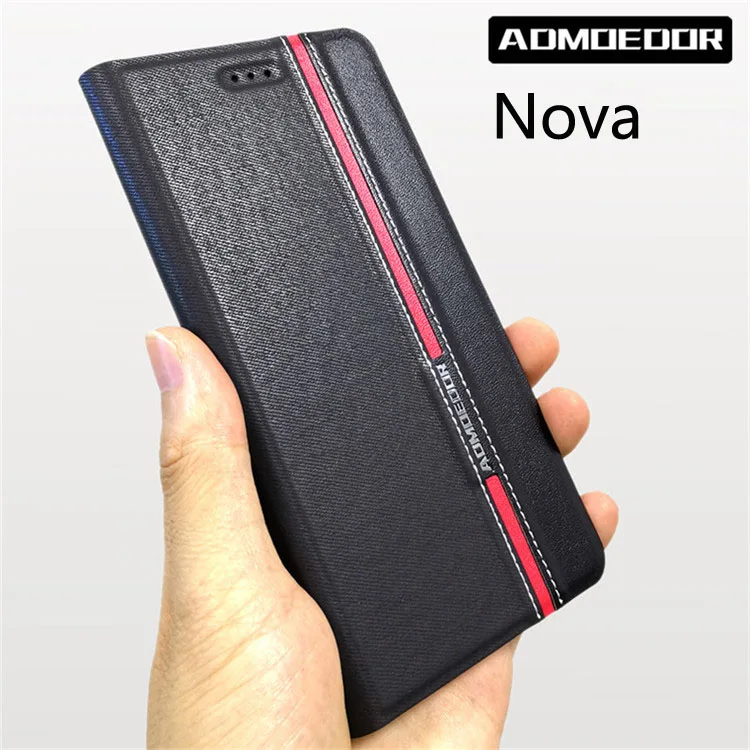 

phone Case for huawei nova 2s 2i 3 3i 3e 4 4e 5 5i pro Ultra thin Leather flip cover cases Wallet Style Stand