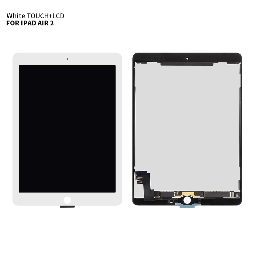Billige Für iPad Air 2 LCD A1567 Display Touchscreen A1566 Ersatz Für iPad 6 Air 2 LCD Digitizer Matrix Bildschirm montage Air2 Teile