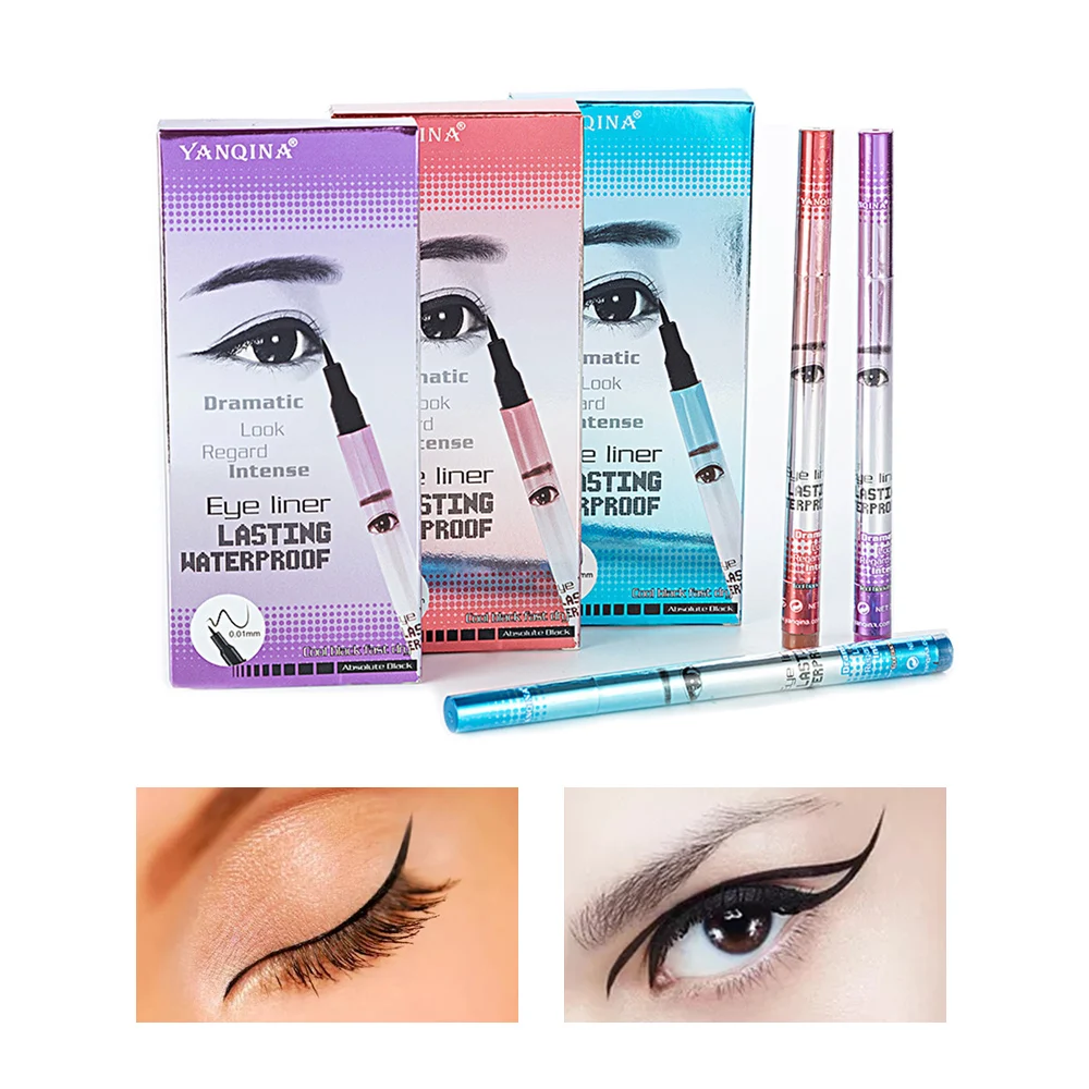 

1Pc Fashion Quick Dry Liquid Eyeliner Big Eyes Makeup Lasting Black Eyeliner Pencil Easy To Wear Smooth Cosmetic Tool TSLM2