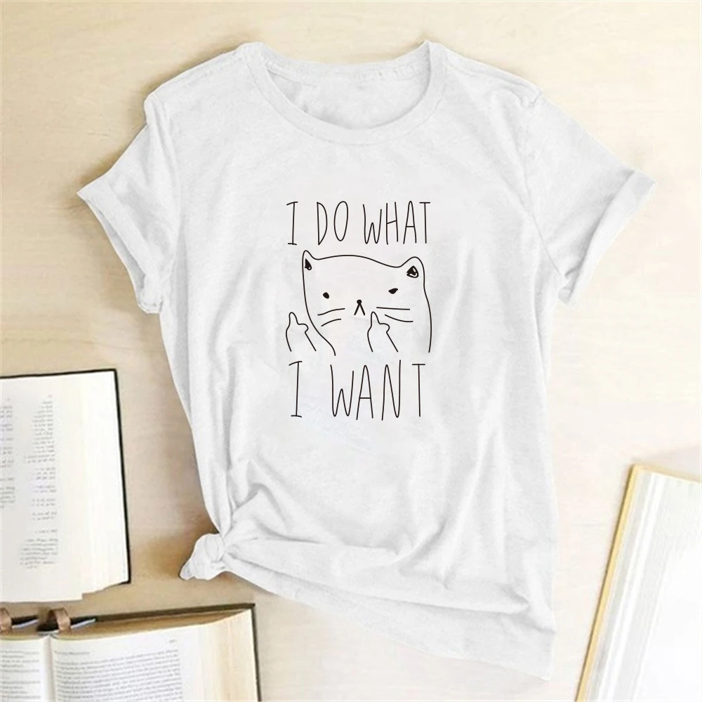 I Do What Want рюмочка Лустиг режим футболка на каждый день женские уличные тренд Топ с