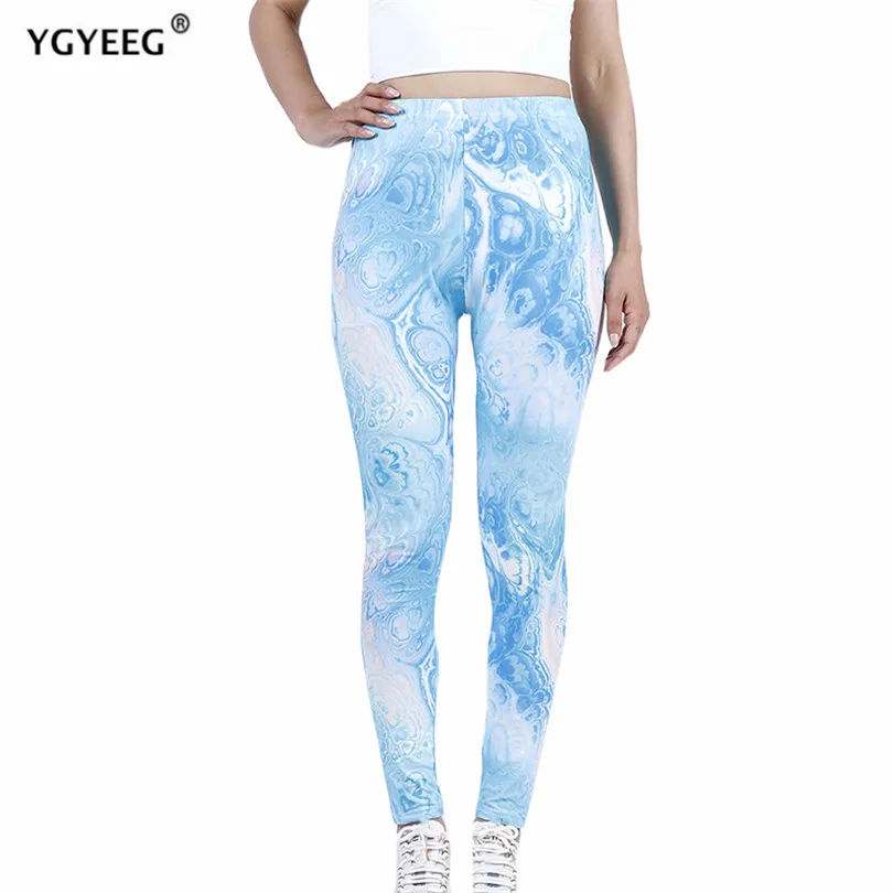 yoga pants leggings women seamless knitted moisture absorbing sexy peach hip wicking sports fitness jogger tights elastic waist YGYEEG New Yoga Pants Women Leggings Fitness Soft Tights High Waist Sports Elastic Ink Sky Blue Ankle-Length Knitted Clothing