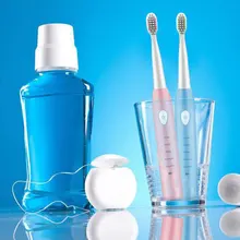 Беспроводная перезаряжаемая Глубокая очистка 3 щетки 5 режимов чистки электрическая зубная щетка Прямая поставка