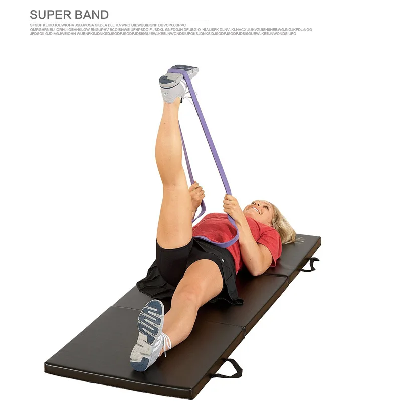 Ленты для кроссфита для йоги 5 уровней резиновый тренировочный трос для занятий спортом Пилатес экспандер фитнес-резинка для тренажерного зала оборудование для тренировки