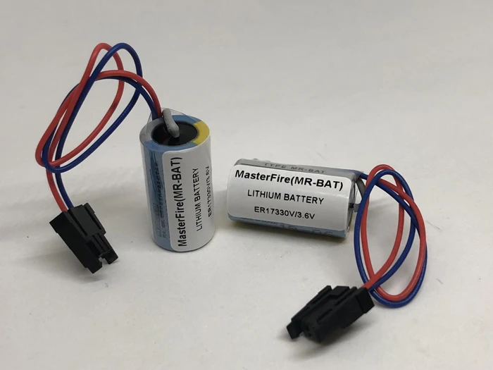 MasterFire 8 шт./лот ER17330V/3,6 V ER17330V 3,6 V MR-BAT литиевая аккумуляторная батарея TYPE-MRBAT литий-ионные батареи с вилками