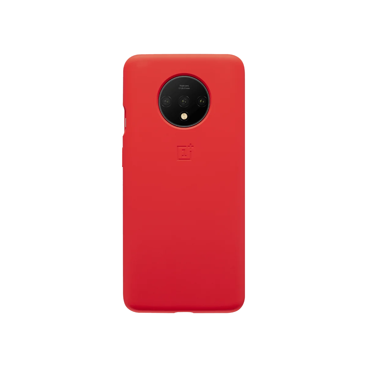 Silicone Bumper Red 24 часа 1+ 7 Т Подушка бампер чехол Oneplus 7T чехол из песчаника силиконовый Карбон бампер - Цвет: Silicone Bumper Red