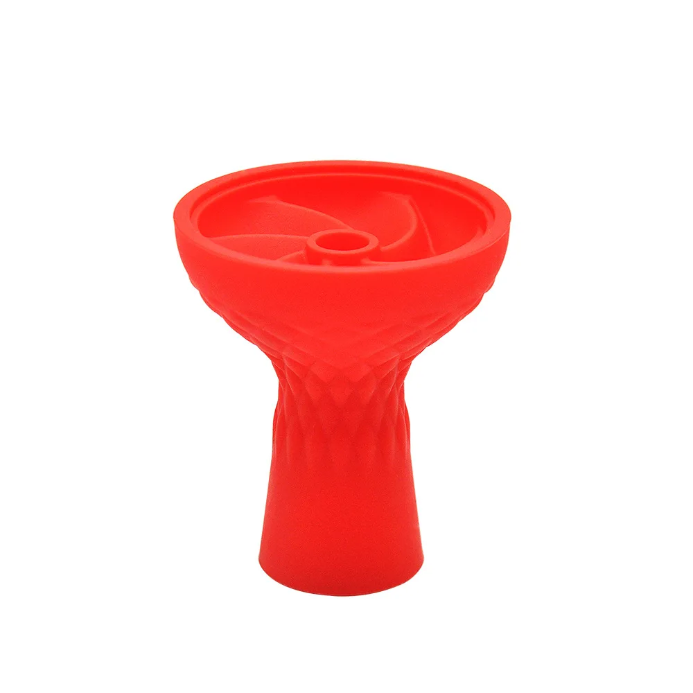 General type silica gel hookah bowl,sheesha pot?hookah accessories, high temperature resistant, easy to clean, with silicone pro