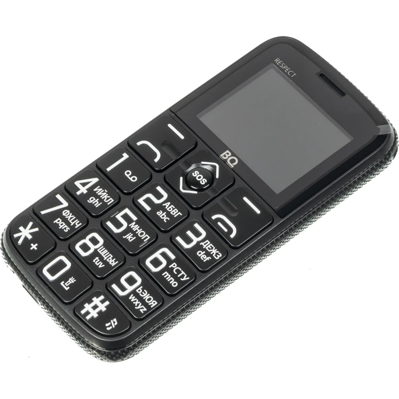 Мобильный телефон BQ Respect 1851 32Mb черный 2Sim 1.77" TN 128x160 0.08Mpix