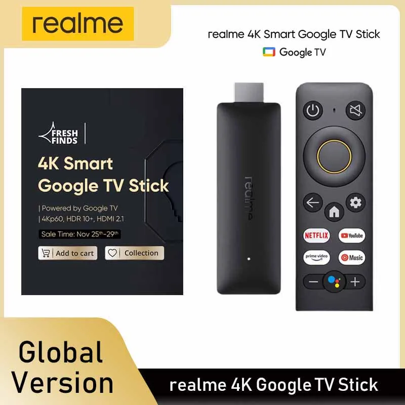 Realme 4K TV Stick Global 2/8GB