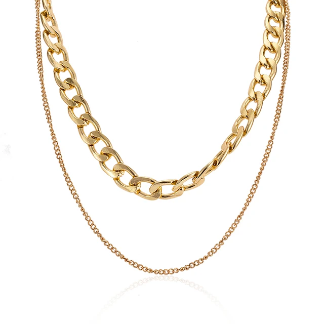 Vintage Chain Statement Necklaces For 