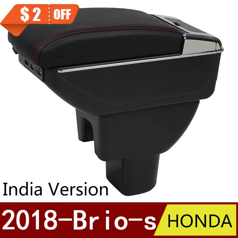 Для HONDA brio 2018 подлокотник коробка свободный удар ручной контейнер для хранения |