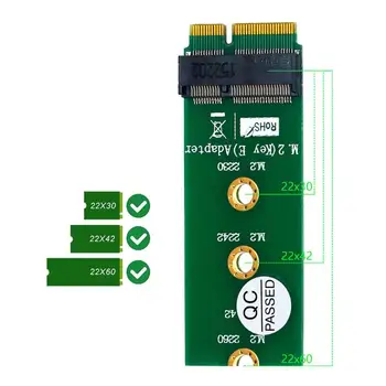 

M.2 PCIE NVME SSD Adapter NGFF M2 PCI E to PCI E Long Service Life Safety and Reliability for Intel 7265 8260 8260 9260